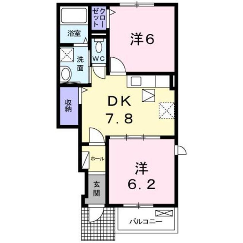 間取図 ユーカ・フィオーレ