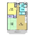 グランディール有村の間取図