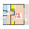 コースリーズ清水 1Kの間取り