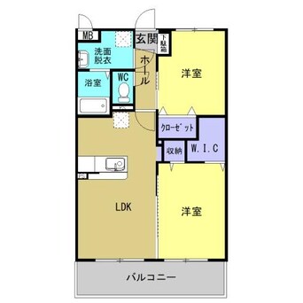 間取図 BASIC　B.L.D　隼人