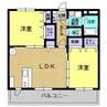コンコルディア 2LDKの間取り