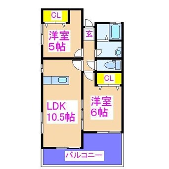 間取図 レジデンス内山田