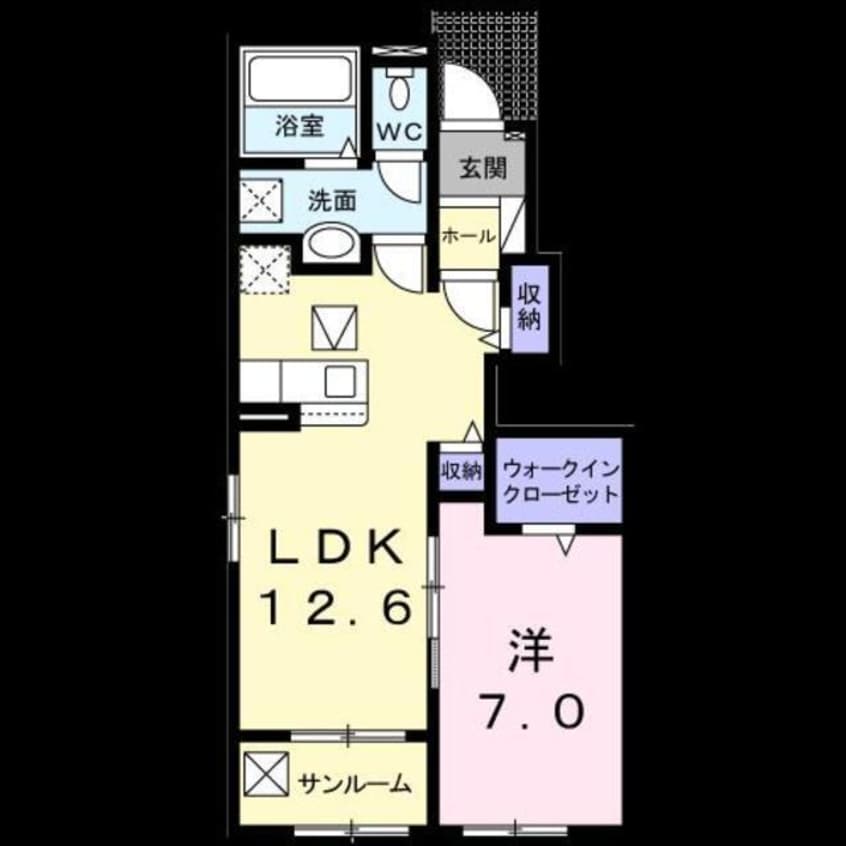 間取図 サンミシェルⅢ