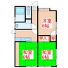 西ノ原住宅 3DKの間取り