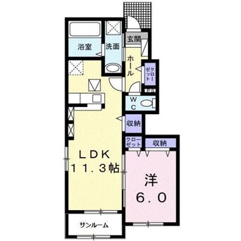 間取図 ソレアード