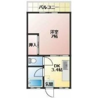 間取図 ホワイトパレス