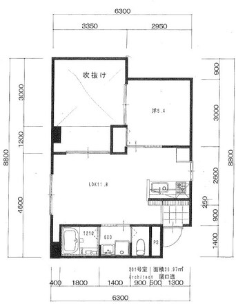 間取図 辰巳ビル