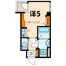 八景舎　東上野 1Rの間取り