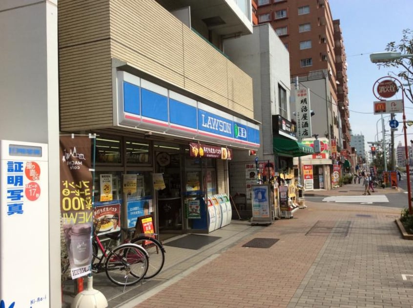 ﾛｰｿﾝ 吾妻橋三丁目店(コンビニ)まで176m コーポニューガンジョー