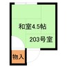 大和荘 1Rの間取り
