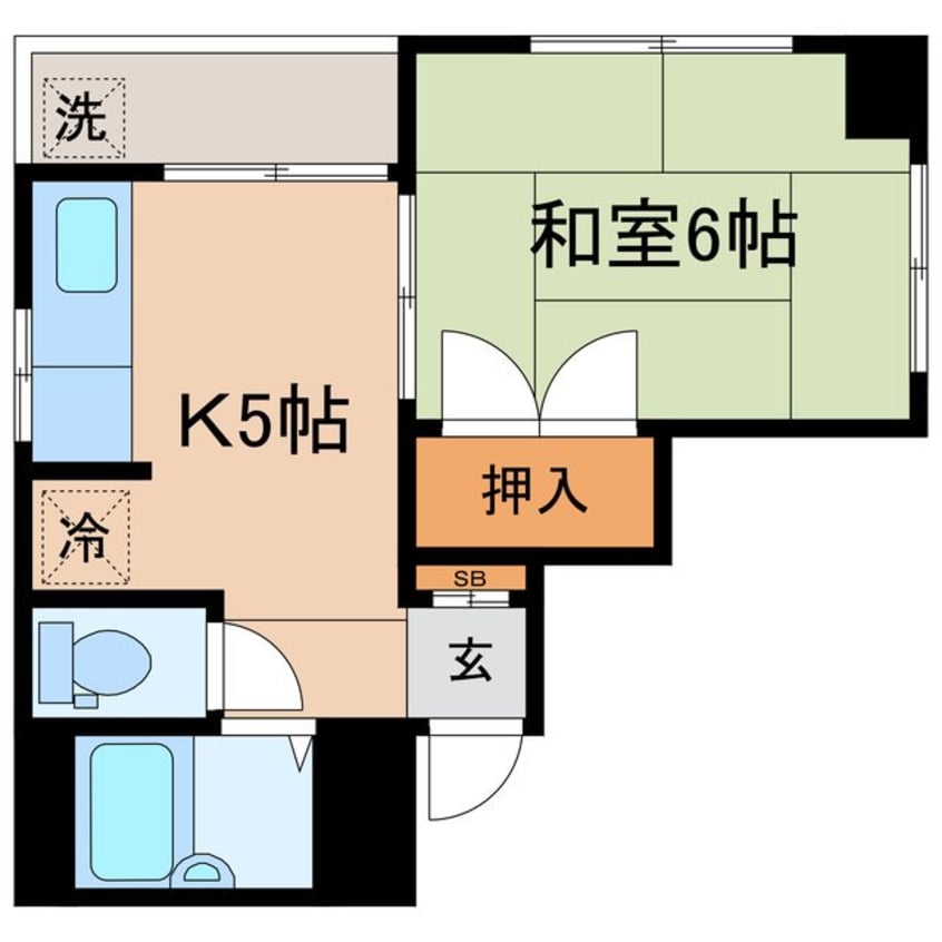 間取図 服部マンション