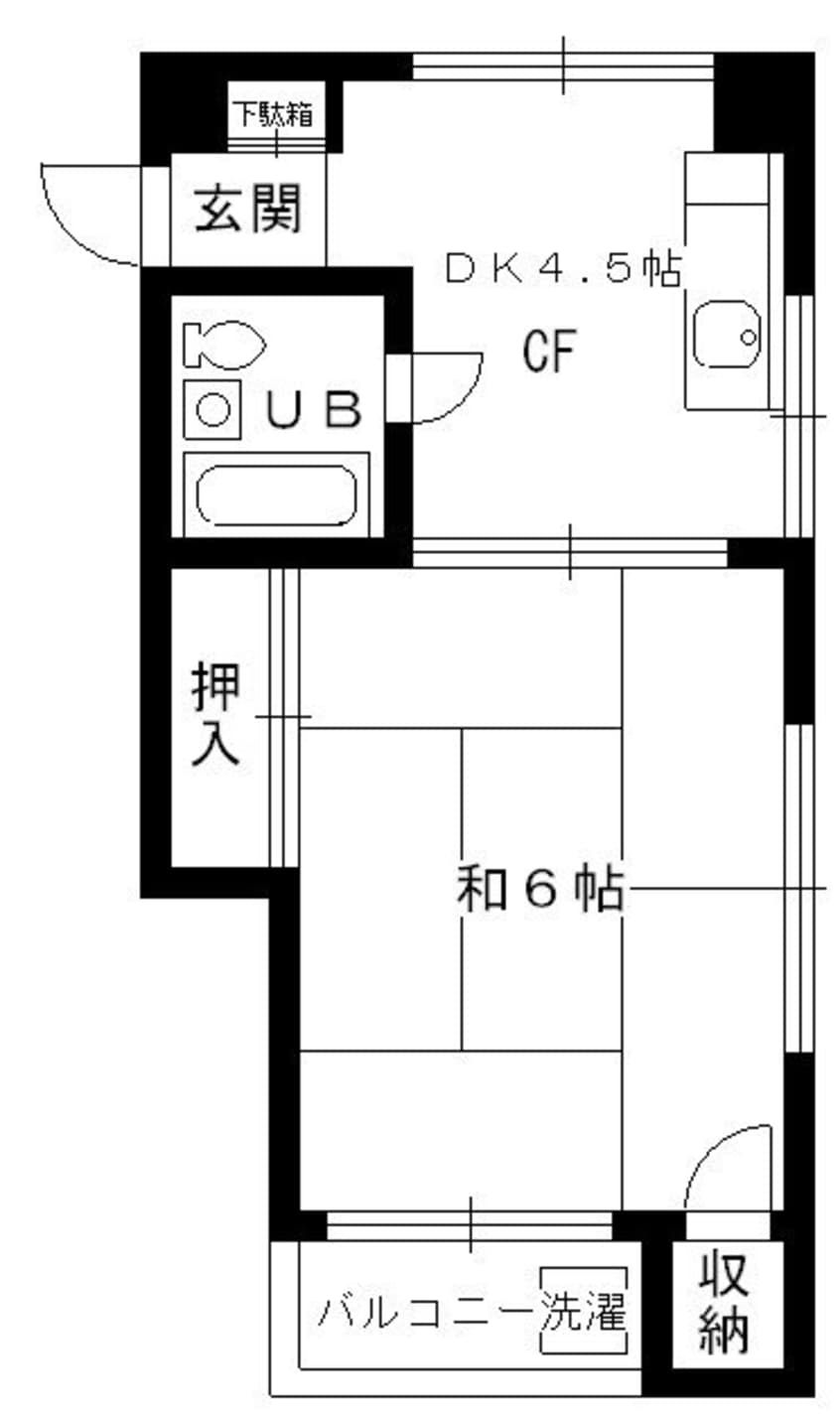 間取図 サンコーポラス