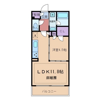 間取図 アトラス日暮里イーストレジデンス