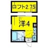 ＦＬＡＴ．Ｍ 1Rの間取り