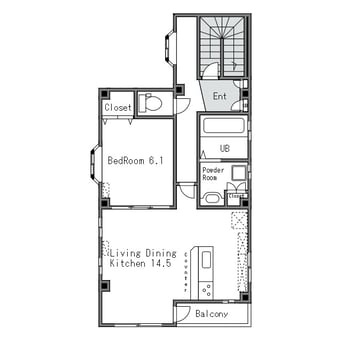 間取図 コーポ＠