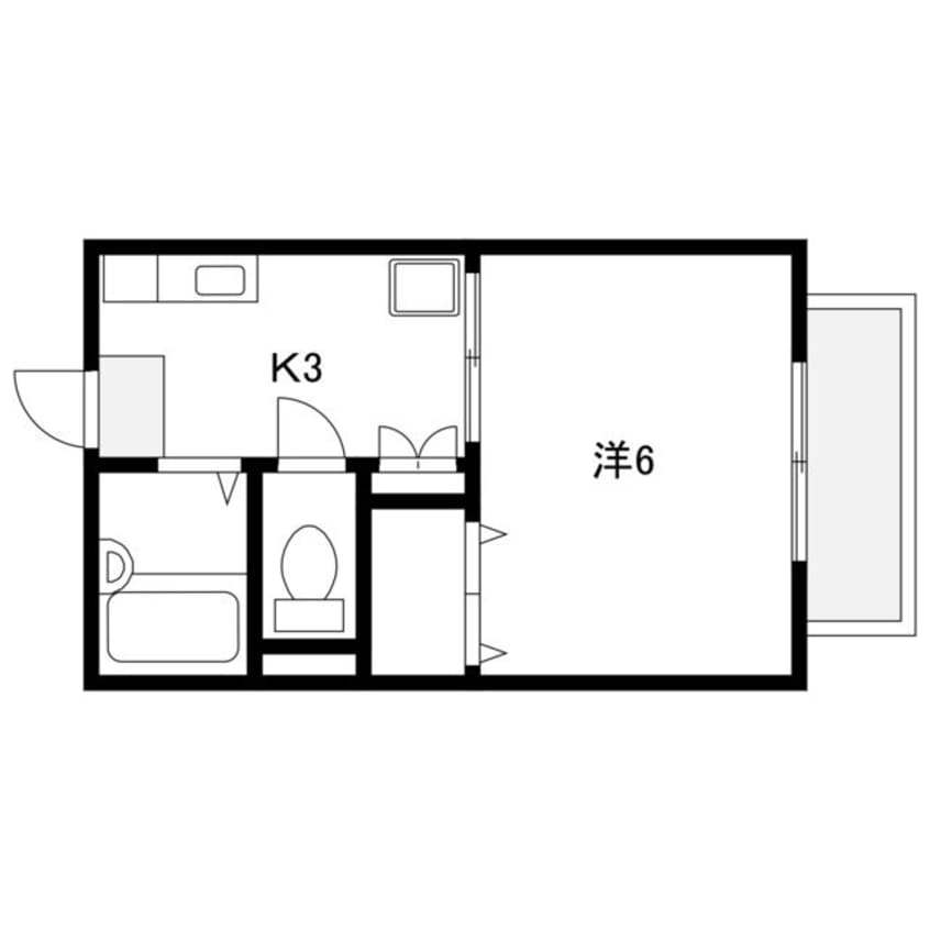 間取図 ハイフィールド