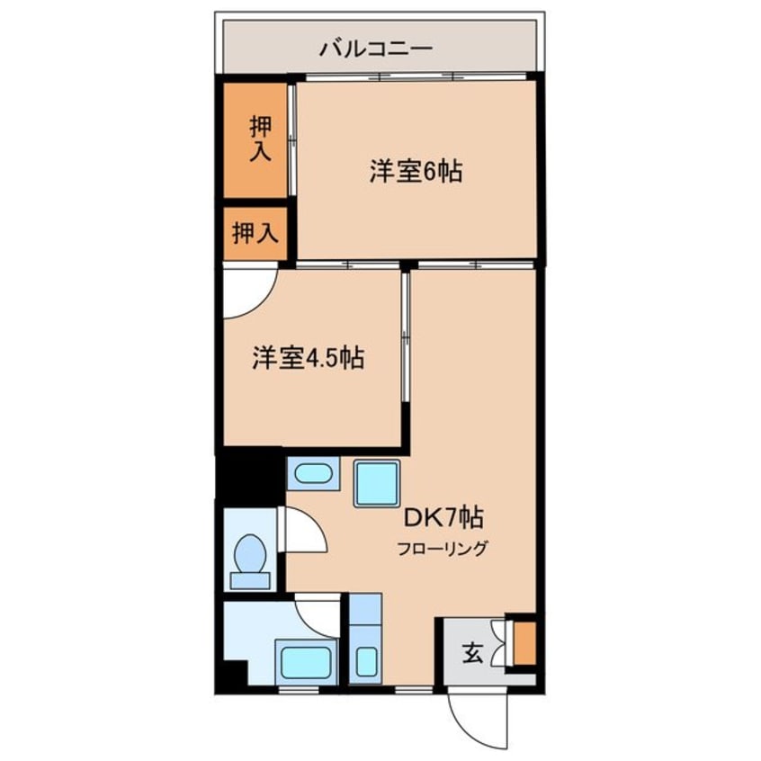 間取図 乾木工芸ビル
