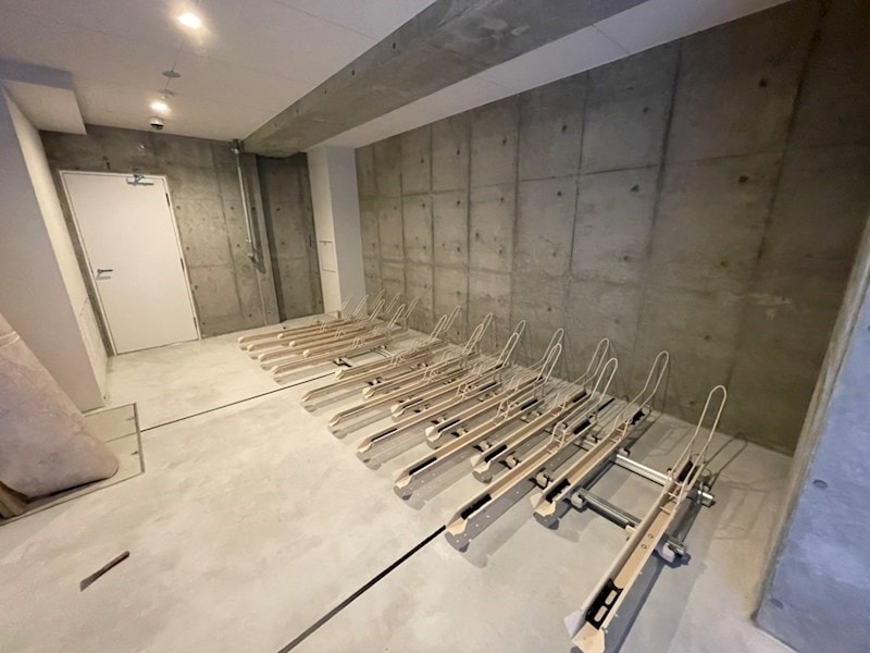 建物内にも駐輪場を設置。オートロックを大切な自転車にも。 レヴァンテ浅草観音 壱