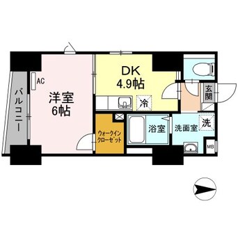 間取図 フィルモア　ワン