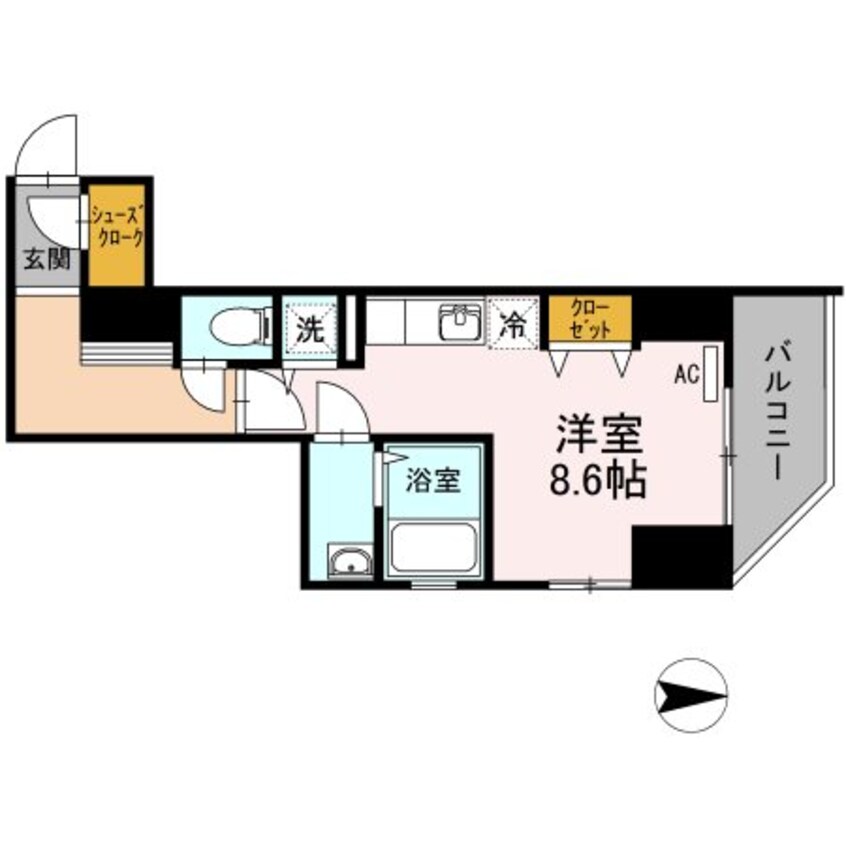 間取図 フィルモア　ワン