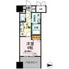 Trio　Mare　蔵前 1Kの間取り