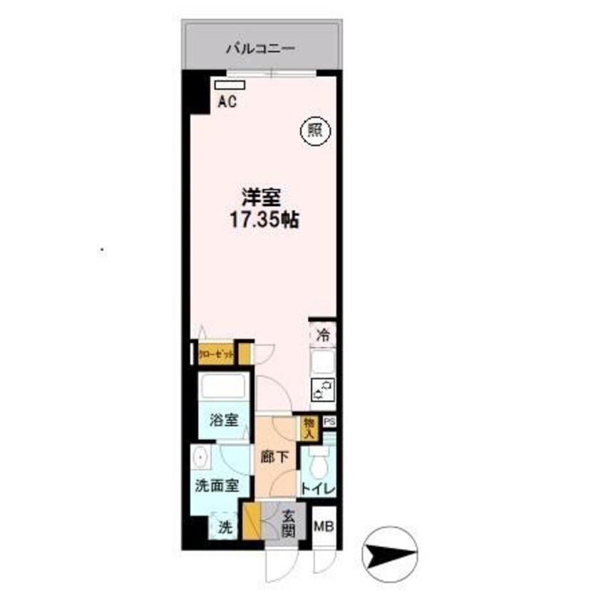 間取図 D-Room Stay 両国