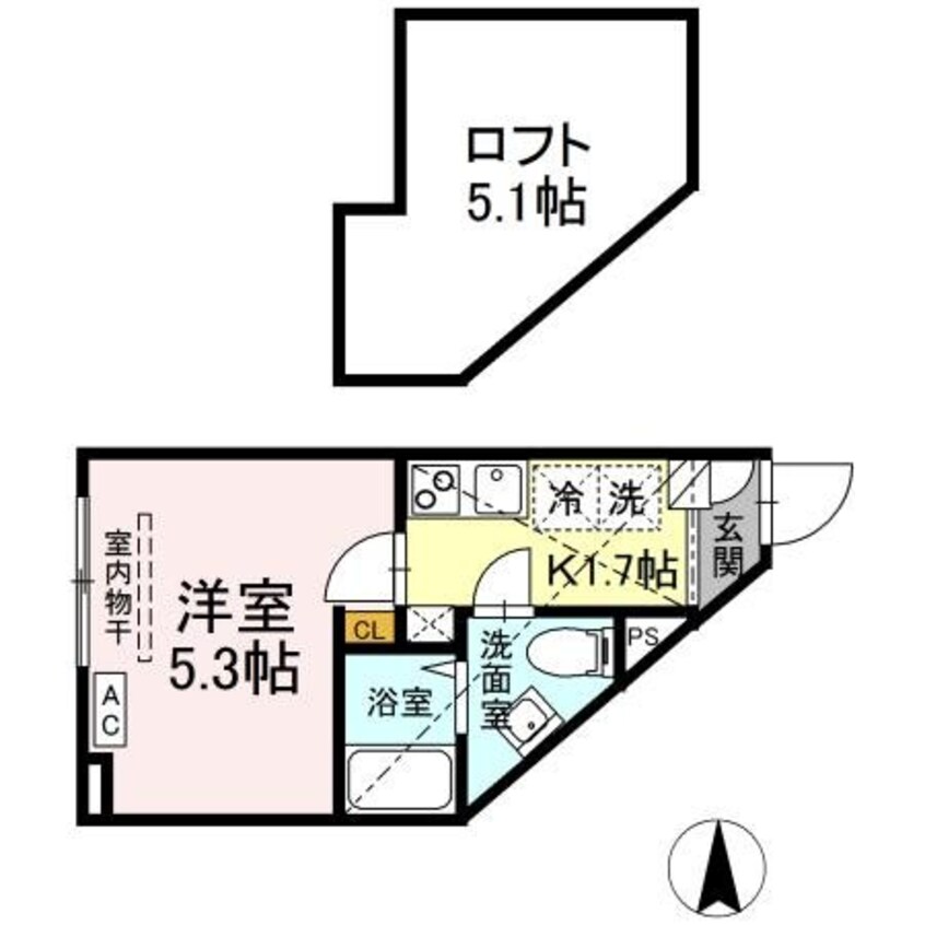間取図 Bloom住吉