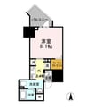 Rising　Place　Kameido 1Kの間取り