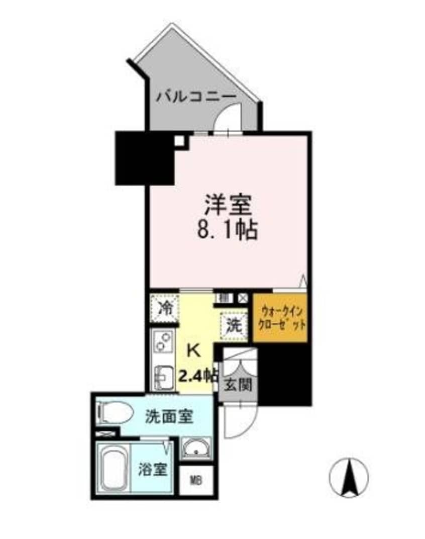 間取図 Rising　Place　Kameido