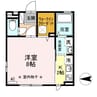 Park Clair 1Kの間取り