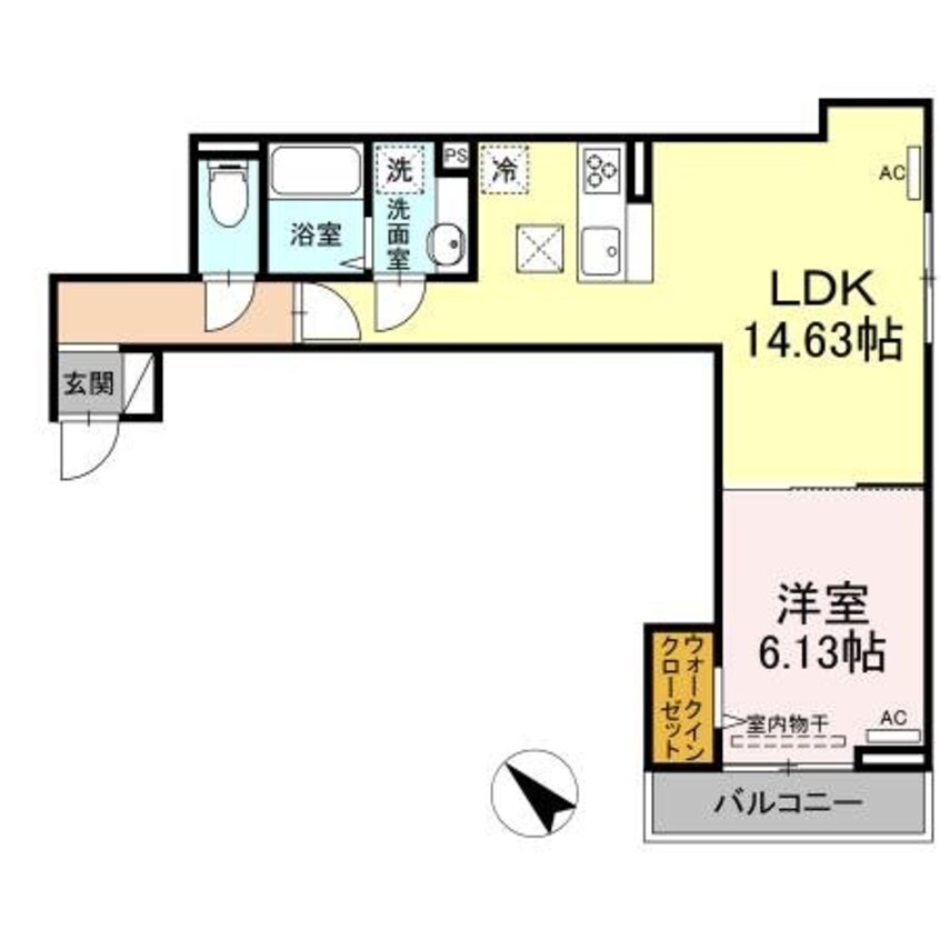 間取図 セレスティア荒川