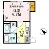 ブリーズ千石 1Kの間取り