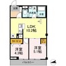M HOUSE GRANDE 2LDKの間取り
