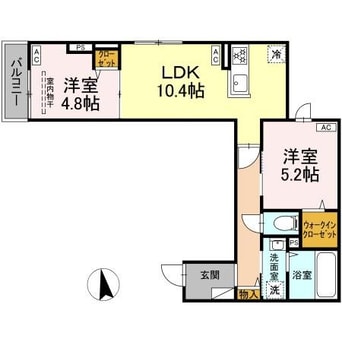 間取図 セレスティア東向島