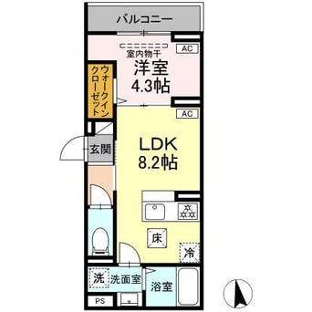 間取図 セレスティア亀有