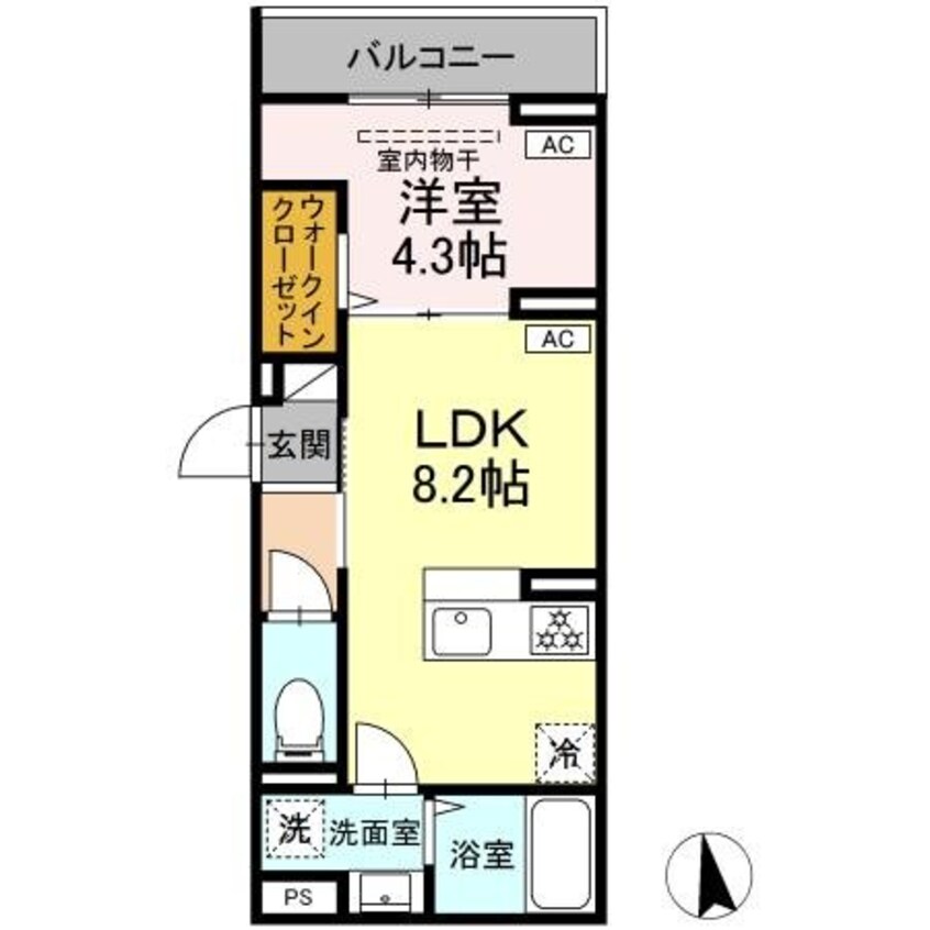 間取図 セレスティア亀有