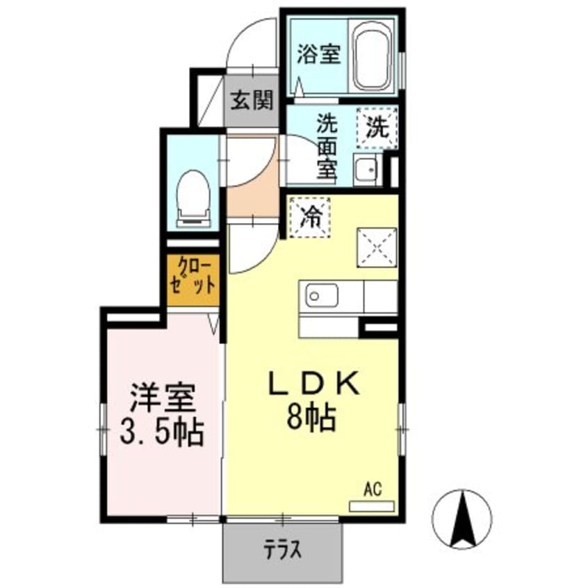 間取図 W.I.TパレスII