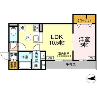 間取図 セレスティア六町III