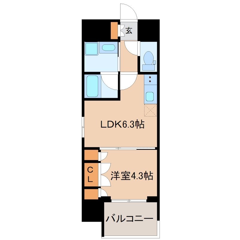 間取り図 レヴァンテ根岸