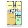 アバンデンスＪＵＮ 3LDKの間取り