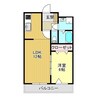 ヴィガラスＭ 1LDKの間取り