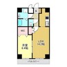 グランヴェーラ下河原 1LDKの間取り