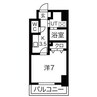 グリーンコート 1Kの間取り