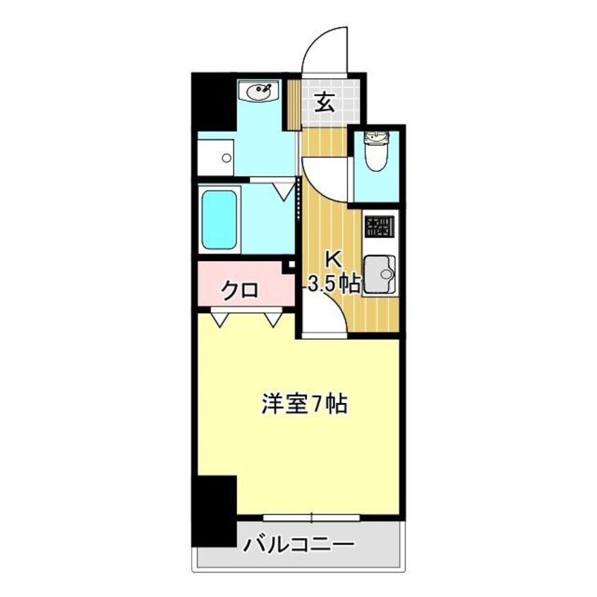 間取図 グリーンコート