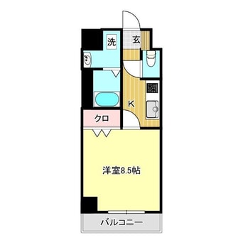 間取図 グランメールコート永田町