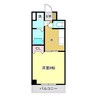 言の葉 1Kの間取り