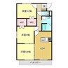 ソレアード 3LDKの間取り