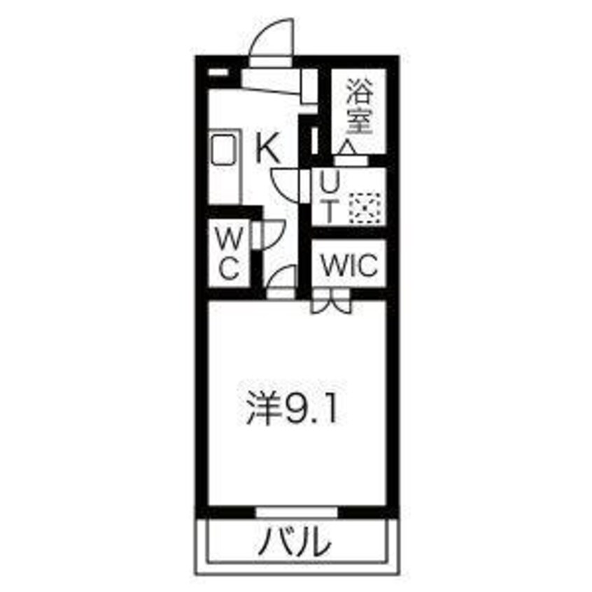 間取図 チェスターコート