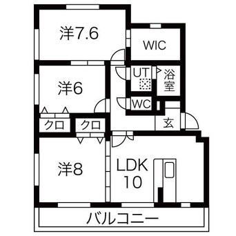 間取図 パラーシオ・Ｋ