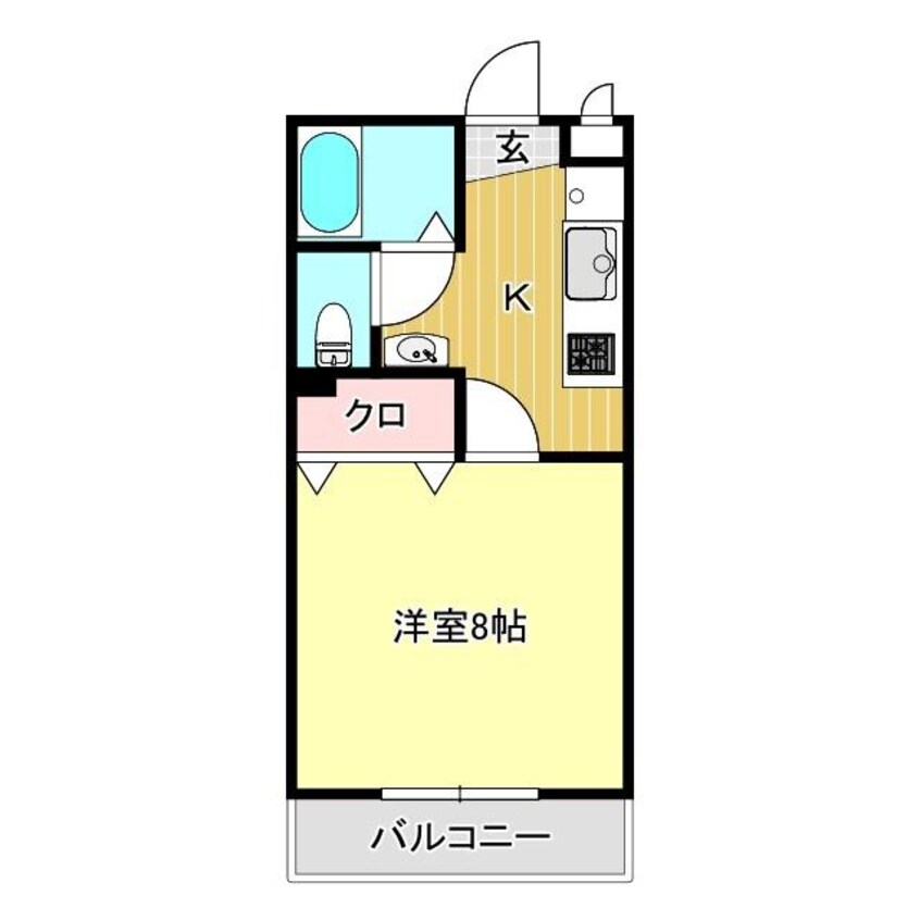 間取図 ベルシャトレ三島